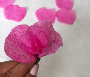 DIY CREPE PAPER FLOWERS
