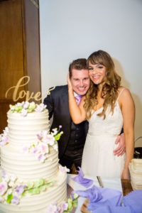 Kirstie and Brian Gerrard Wedding Cake