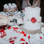 Jessica and Dwight Wedding Cake